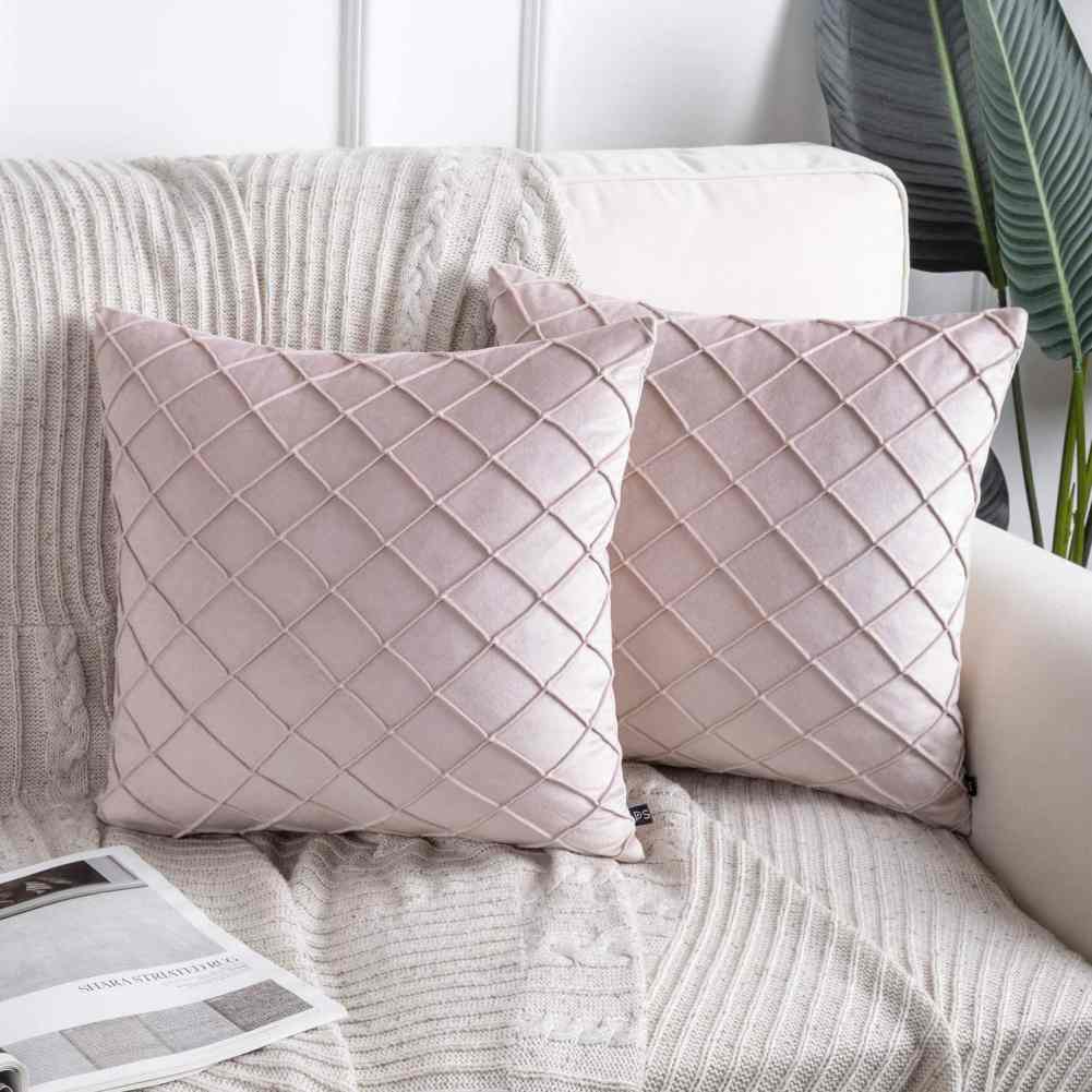 Cross Pleated Cushion