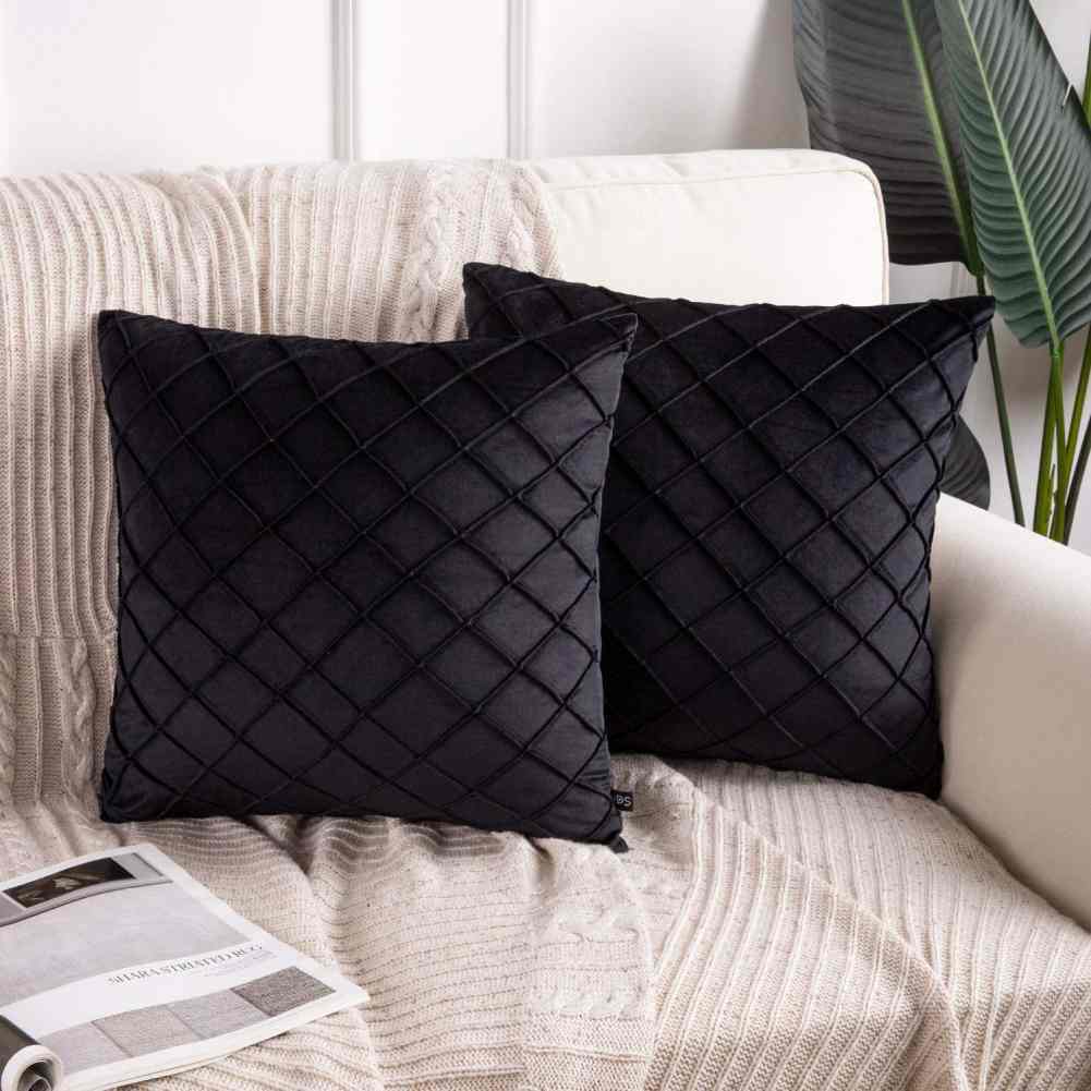 Cross Pleated Cushion