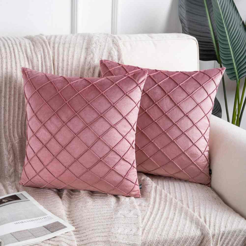 Cross Pleated Cushion