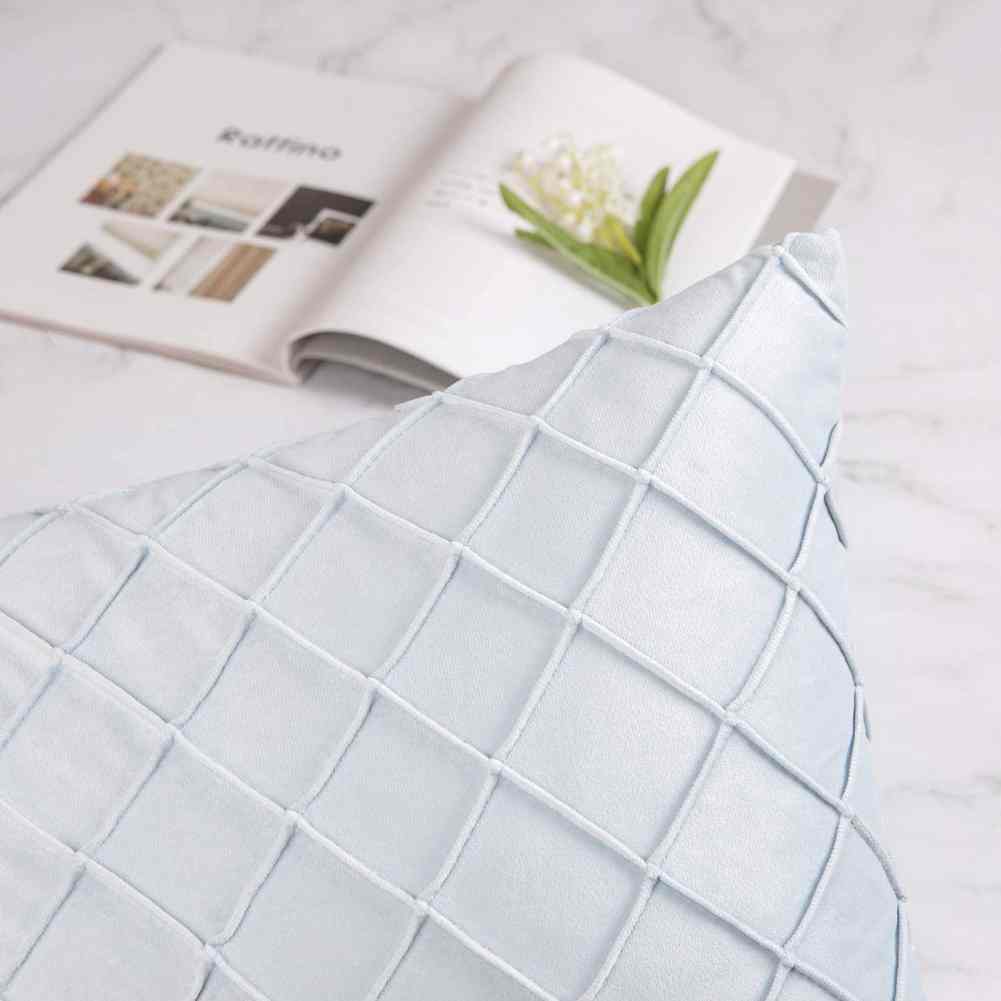 Cross Pleated Cushion