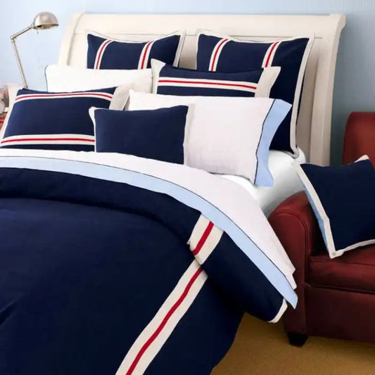 Horizontal Stripe Duvet Set